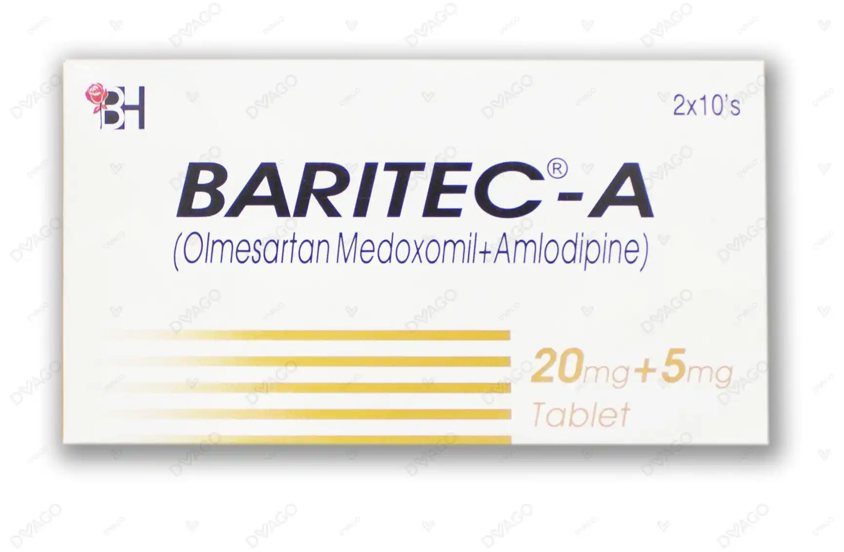 Baritec-a Tablets 20mg+5mg